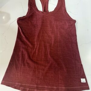Women's Burgundy Tank Top